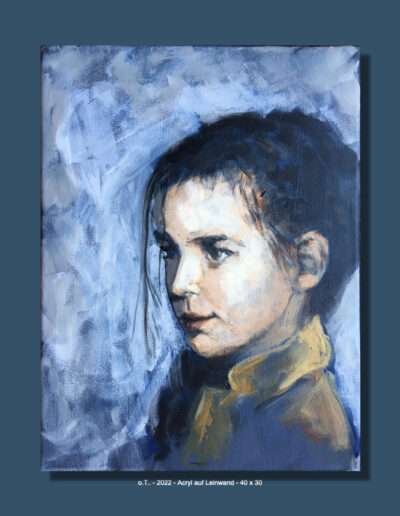 Angelika Neumann - Wednesday - 2022 - Acryl auf LW - 40 x 30