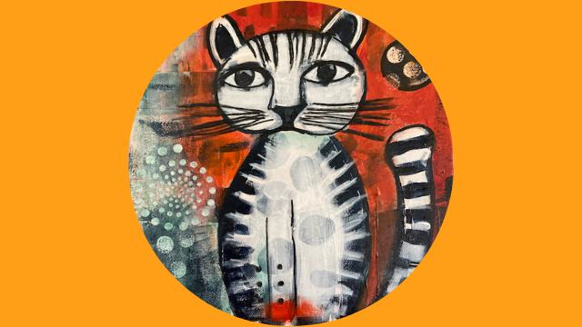 05 Jasper, the Artist Cat